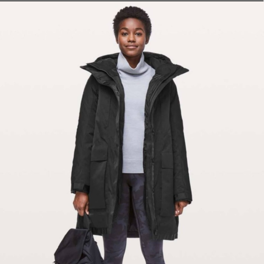Lululemon | Out in the Elements Parka Black 10